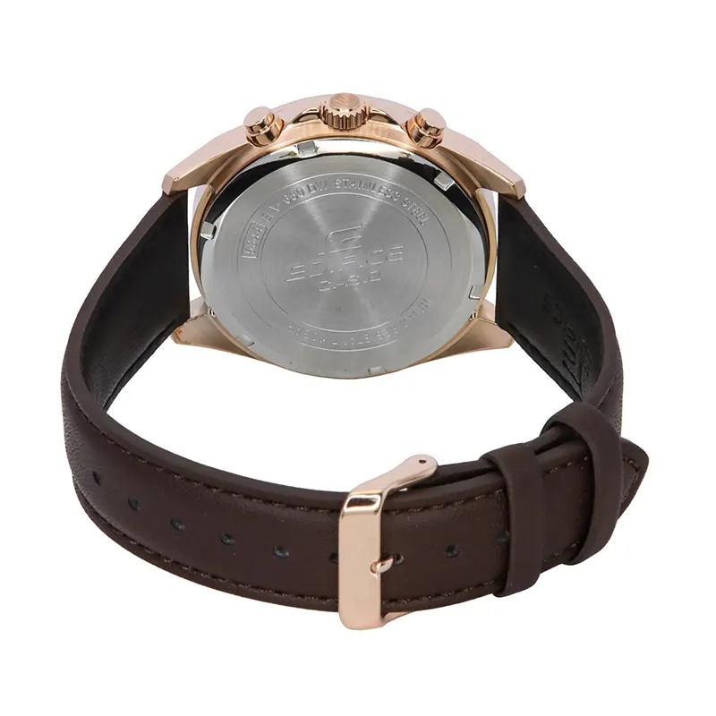 Casio Edifice 3-Hand Analog Brown Dial Men's Watch- EFV-650CL-5AV